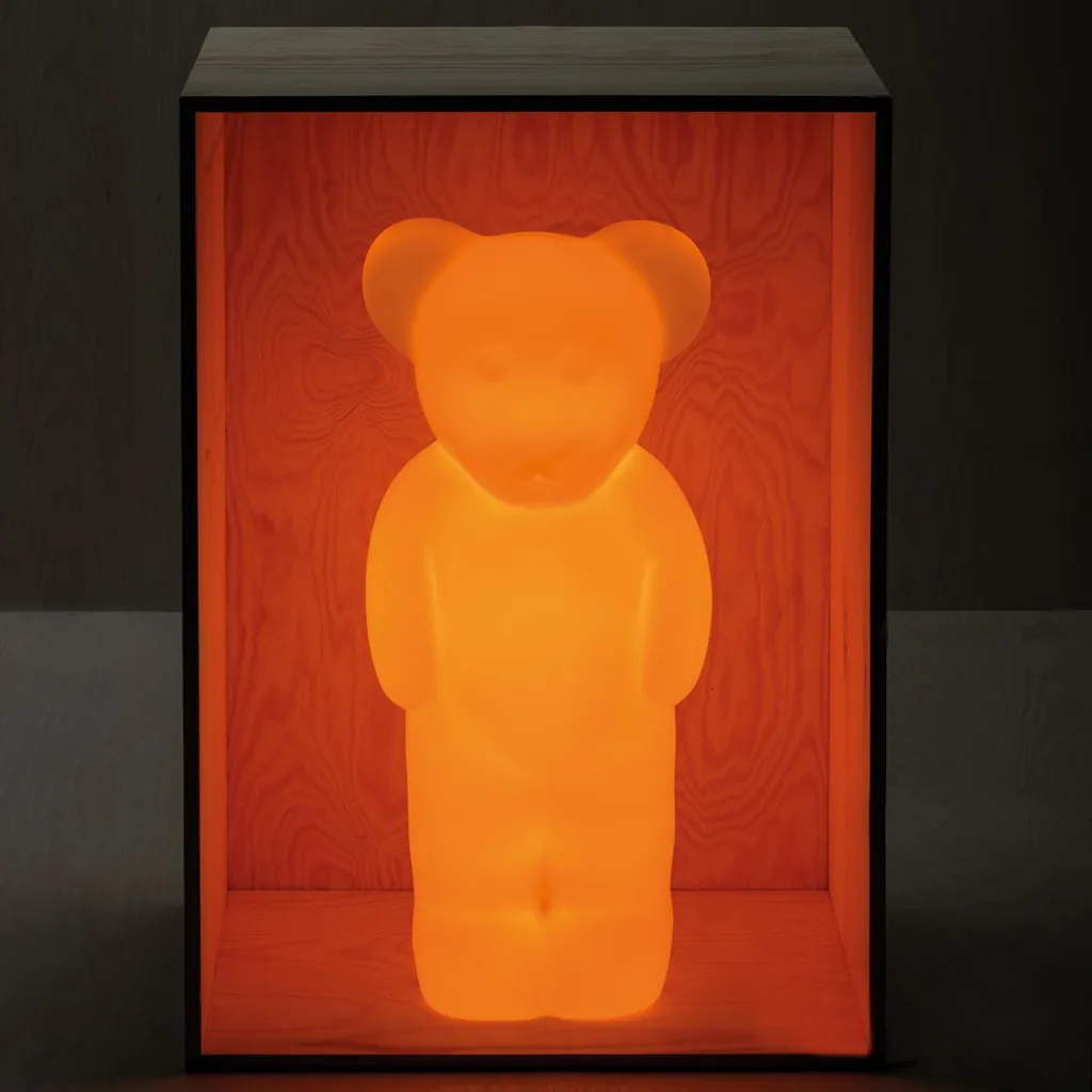 Lampe ours LED Lumibär Authentics blanc : l'éclairage doux sans reflets - 6
