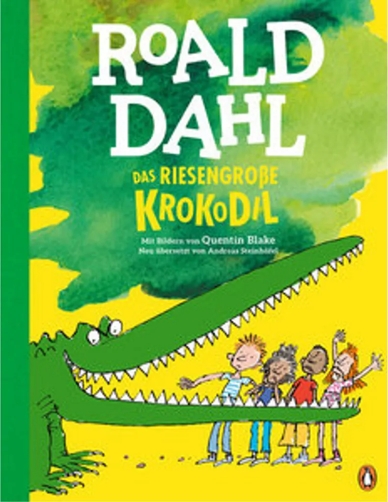 Livre Enfant Le Énorme Crocodile de Roald Dahl Album Illustré Broché