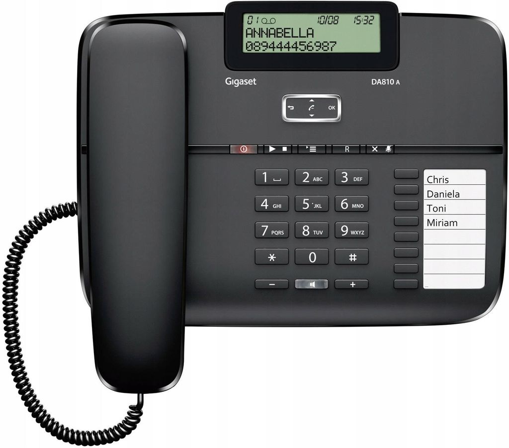 Telefon przewodowy Gigaset DA810A Zdjęcie produktu 