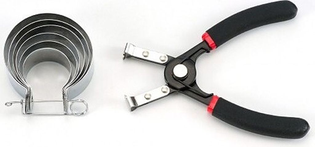 VidaXL Kolbenring Spannband Set 11-tlg. | Mit Zange, Reiniger & Aufbewahrungskoffer Für Profis & Hobby-Schrauber