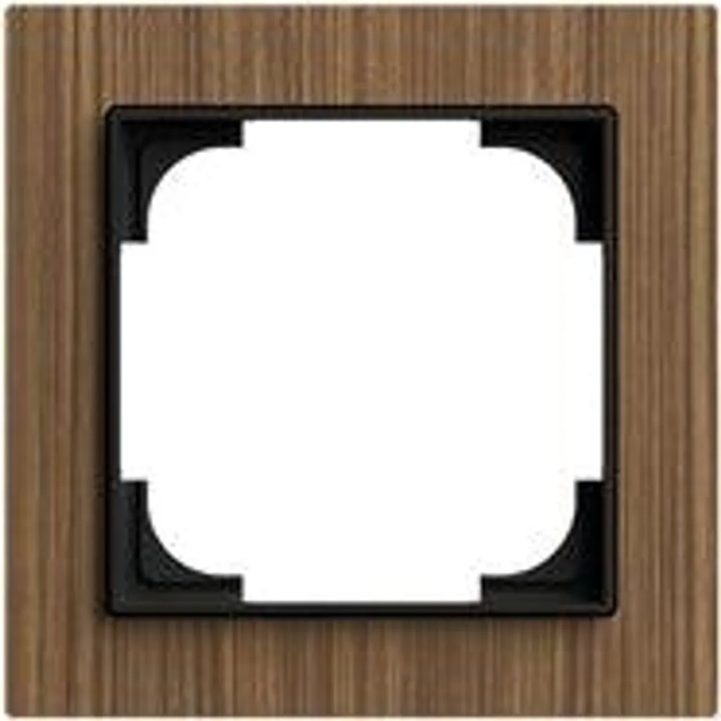 Cadre simple Busch-Jaeger blanc mat anti-trace pour appareillage