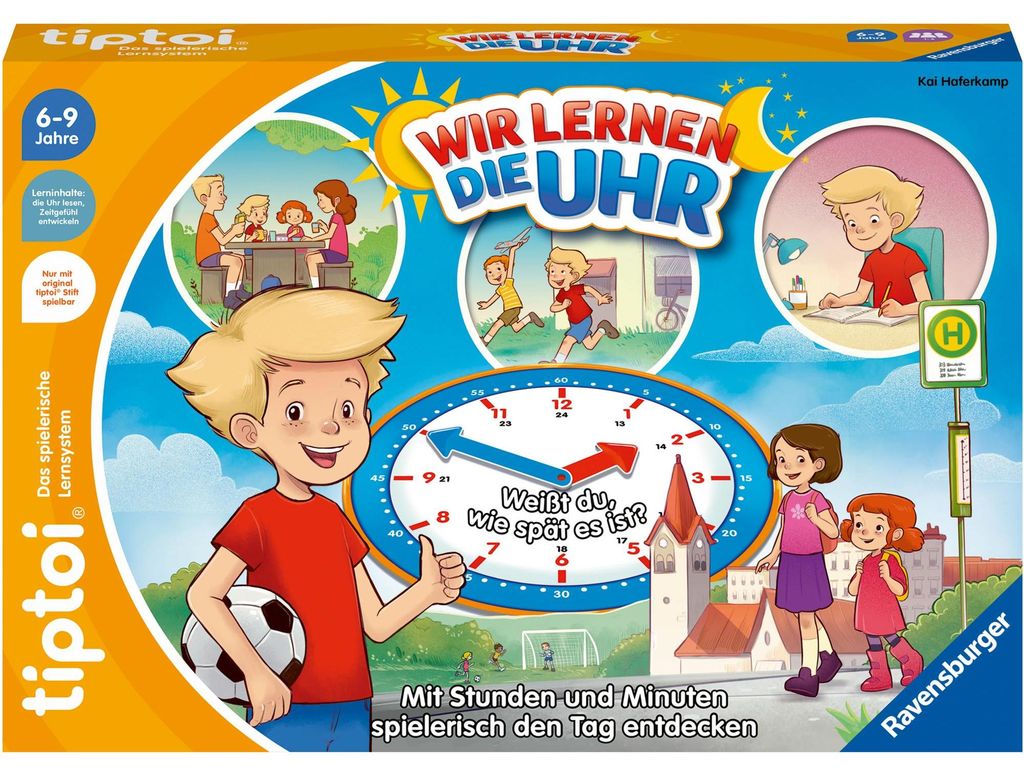 Nous apprenons l'heure Ravensburger 00126 Image du produit 