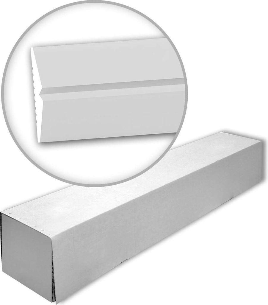 Profhome 651812-box Wandleisten 1 Karton SET mit 30 Friesleisten | 60 m
