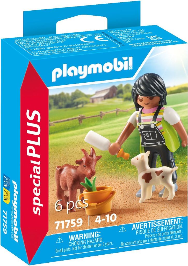 PLAYMOBIL special Plus Frau mit Ziegen 71759