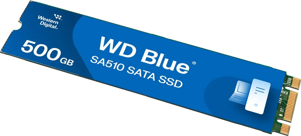 SSD Interno WD Blue SA510 M.2 2280 500GB SATA3 - Addio Rallentamenti - 8