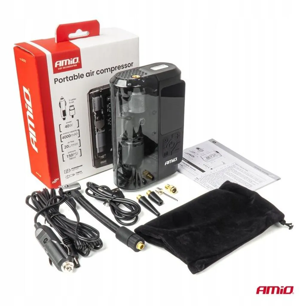 OFFERTA Compressore Aria Portatile 40W 150PSI Senza Fili