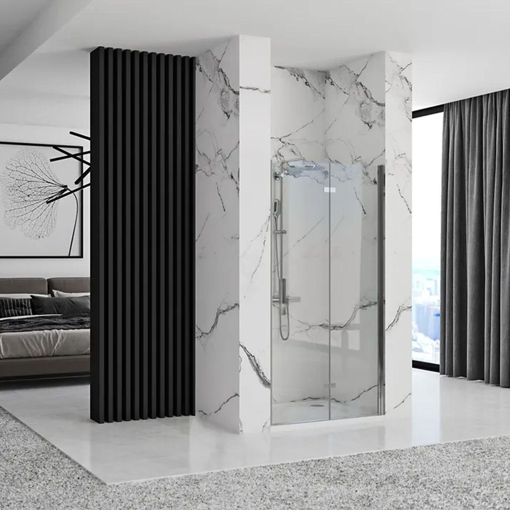 Rea Duschtür Molier 80 Chrome + Profil