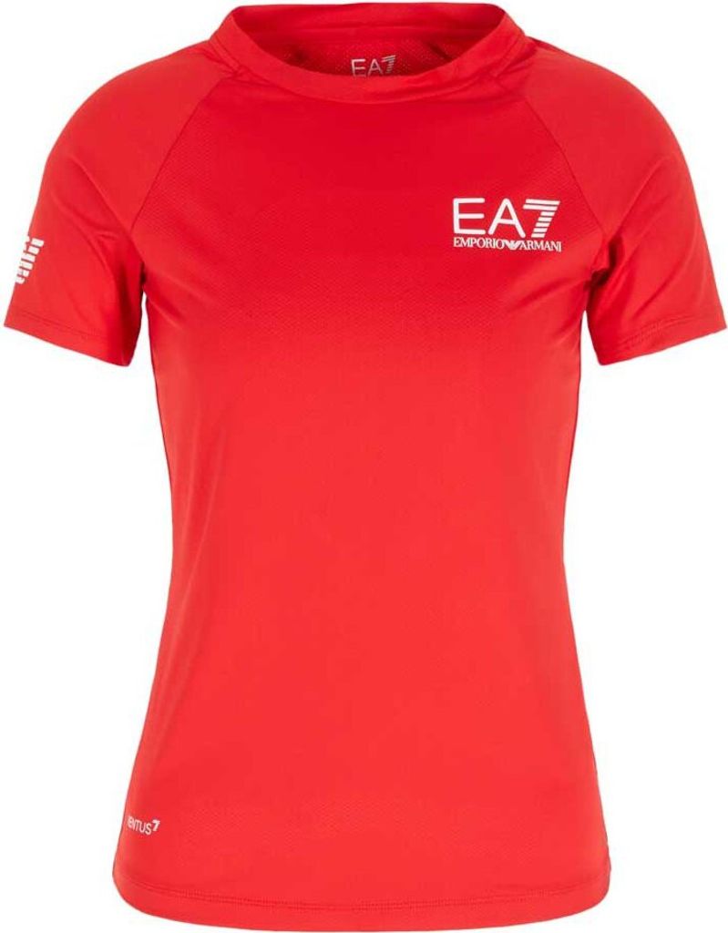 Ea7 Emporio Armani 8ntt70 Kurzarm-t-shirt Rot L Frau Rot L