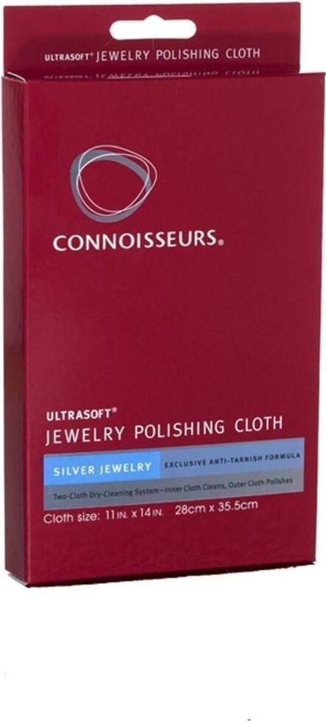 Poliertuch für Silberschmuck