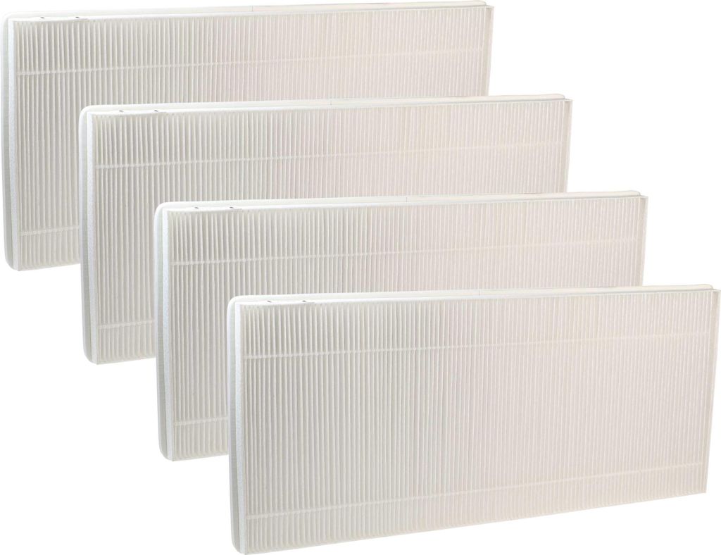 vhbw 4x Kompaktfilter F7 kompatibel mit Vallox 280 SE Lüfter, Badlüfter, Ventilator, Lüftungsgerät - Luftfilter