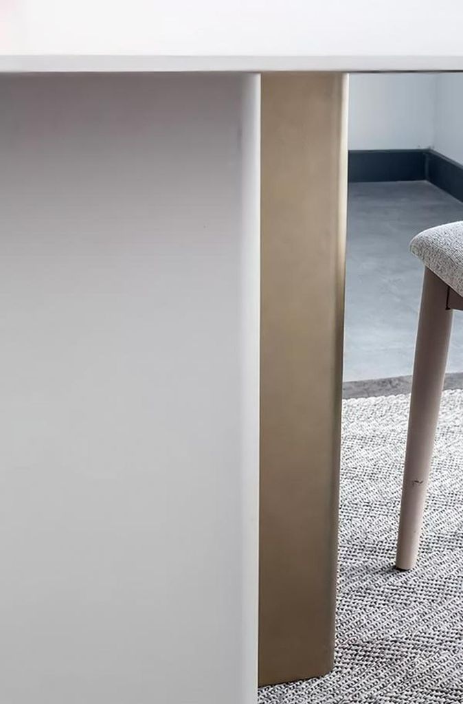 Esstisch Tisch Esstische Tische Esszimmer Möbel Einrichtung Beige 204x104