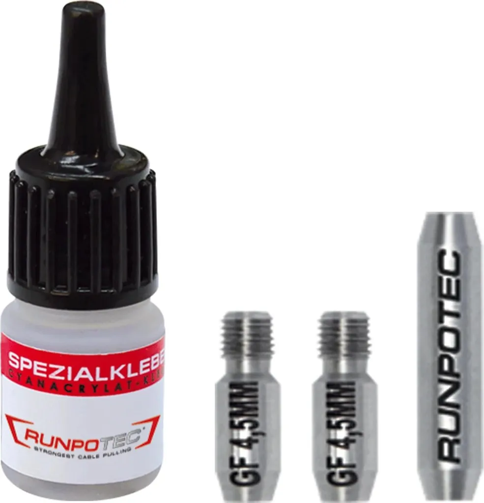 Kit réparation RUNPOTEC RTG robuste pour joncs de 4,5 mm et 6 mm - Pro