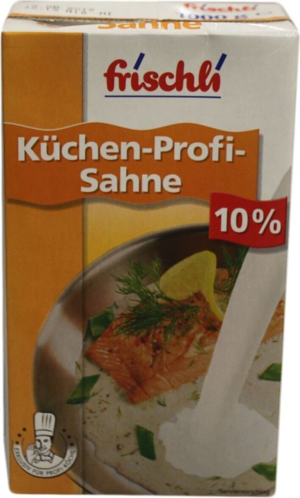 Frischli Küchen-Profi śmietana 10% idealna do sosów i zup Zdjęcie produktu 