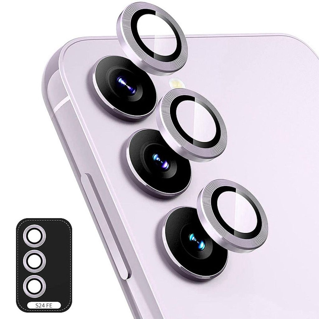 Für Samsung Galaxy S24 FE 5G Aluminium Ring Kamera + H9 Produktbild 