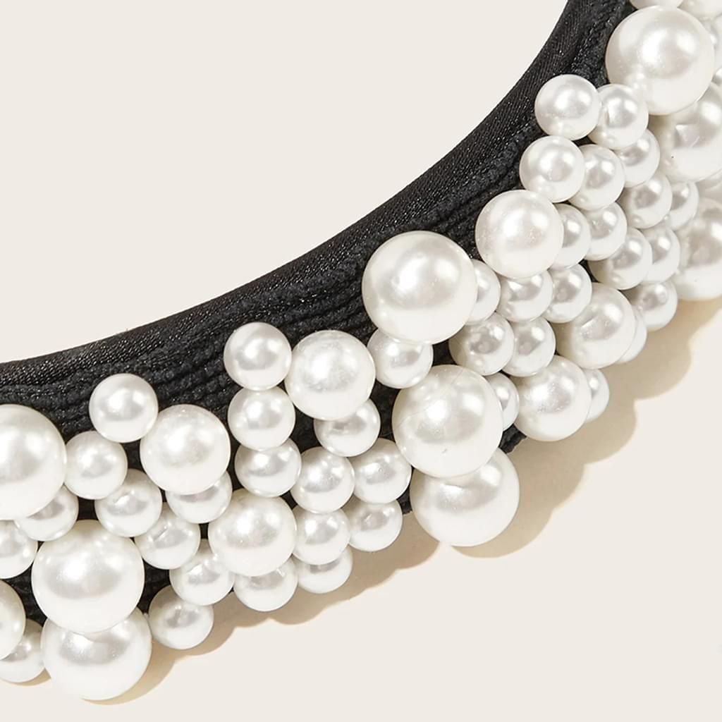 Luxus Haarreif Designer Perlen Strass Kopfschmuck Haarband Hochzeit Haarspange 