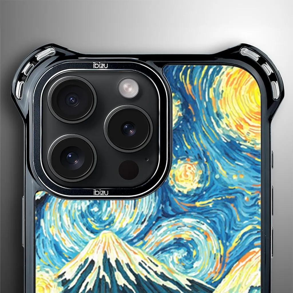 Coque iPhone 14 Pro Max Ibizu DropGuard Ultra avec MagSafe Van Gogh