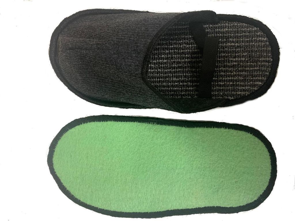 Museumspantoffeln mit Gummiband an der Ferse Handwerkerschuhe Überschuh Kita Besucherschuh 6 Paar