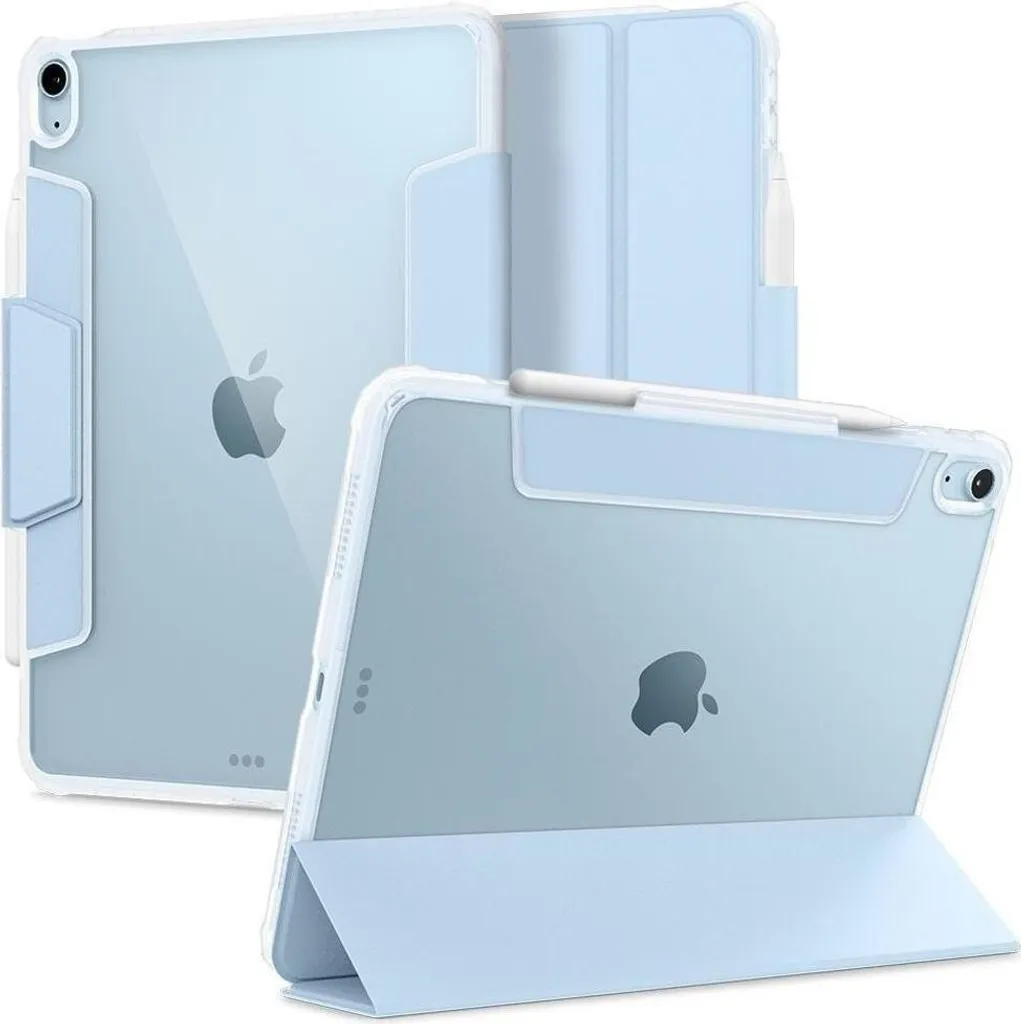 Coque Spigen Ultra Hybrid Pro iPad Air 5 2022 et Air 4 Bleue