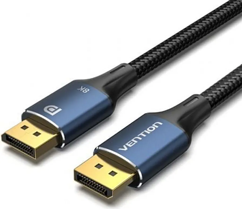 Câble DisplayPort 1.4 Vention HCELI 3m, Cordon Vidéo 8K Bleu pour PC - 9