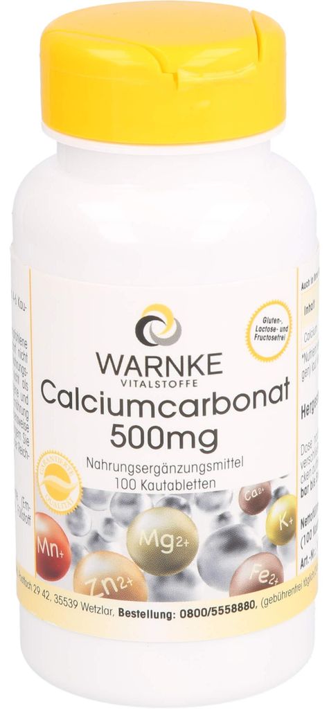 Calciumcarbonat 500 Kautabletten 100 St