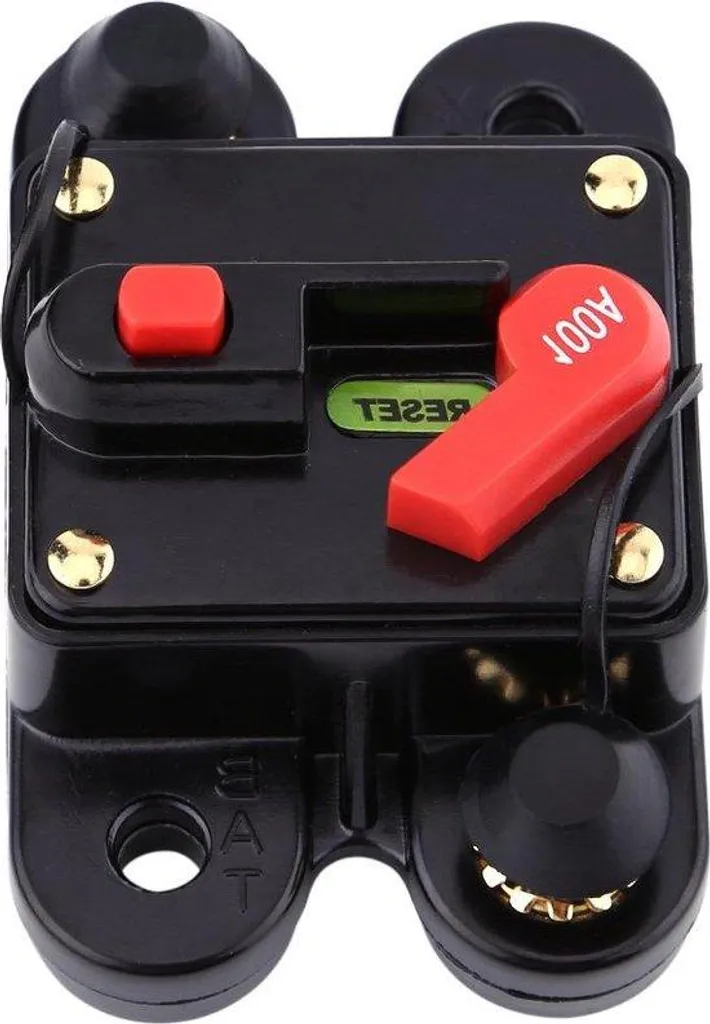 Disjoncteur à réarmement automatique 80A-300A pour audio bateau et auto