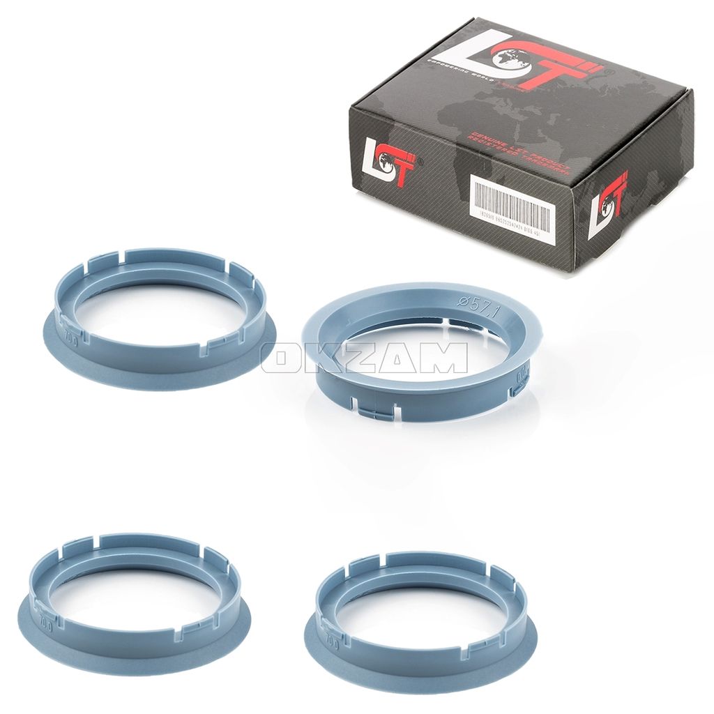 4x Kit Jantes Bagues De Centrage 73,1 MM Sur 70,6 - 11