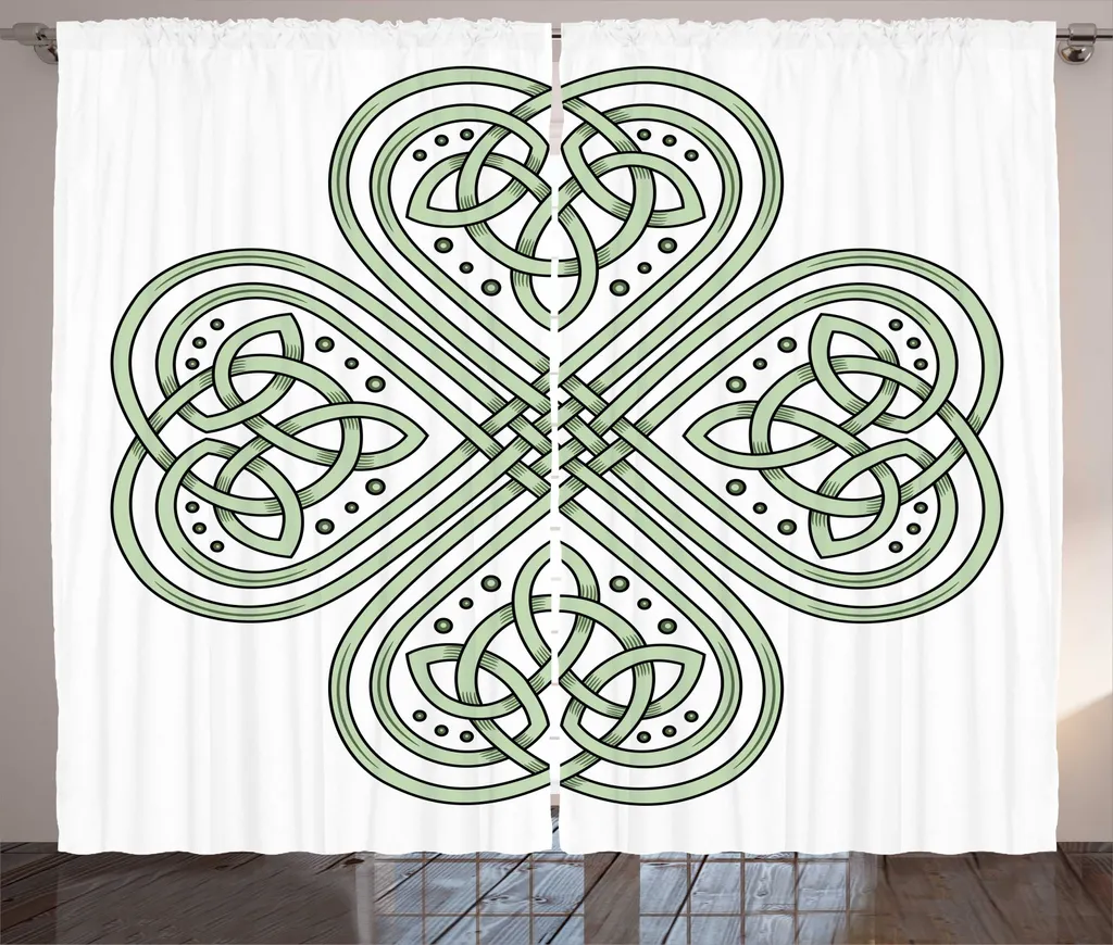 Rideau de salon irlandais pour créer une ambiance rustique chic