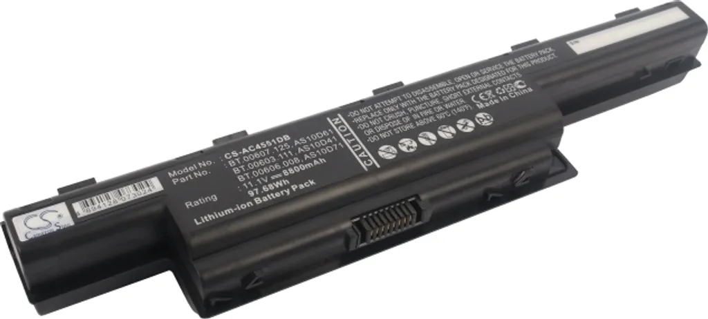 Batteria Notebook TECHTEK per Serie Acer Aspire 4250 - Business Grade