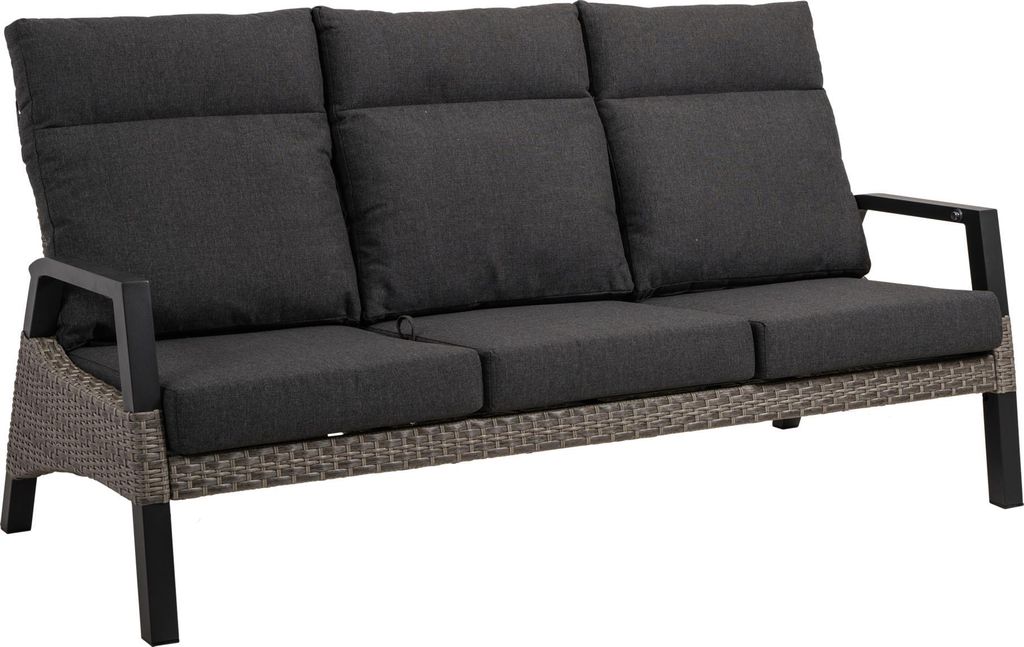 Lesli Living 3er Loungesofa Treviso Brick