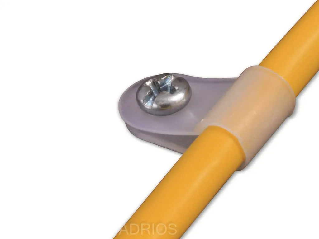 Collier de serrage Quadrios 22CA151 Ø19mm max pour fixation murale - 2