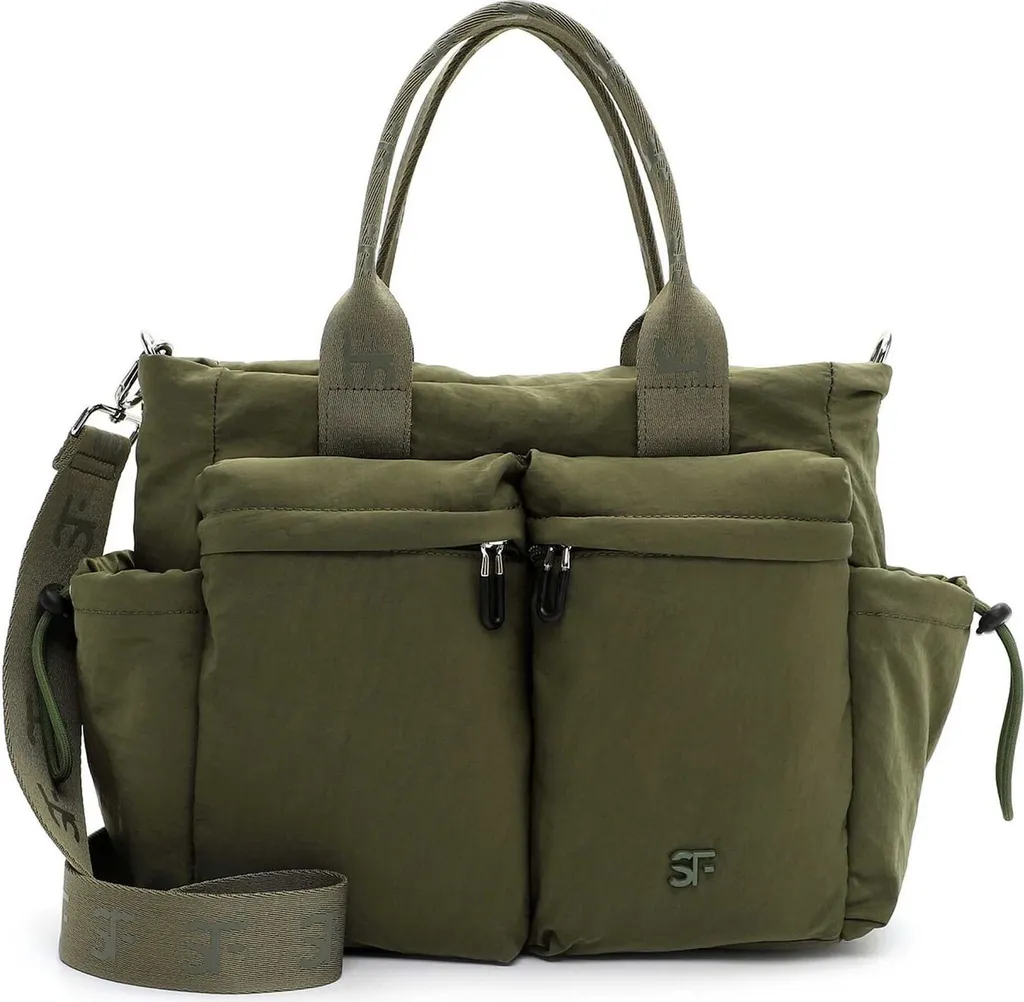 Sac Besace Femme pour Travail et Sortie SURI FREY Abby Vert Kaki Chic