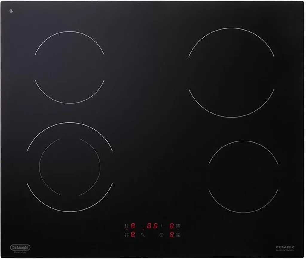 Table vitrocéramique De'Longhi PVC 61 N : fini le nettoyage difficile 60 cm