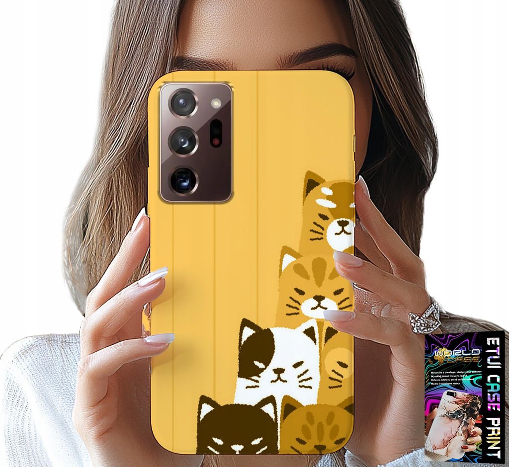 Hülle Für Samsung Note 20 Ultra - Liebe Katze, Designs Mit Katzen, Hülle + Folie