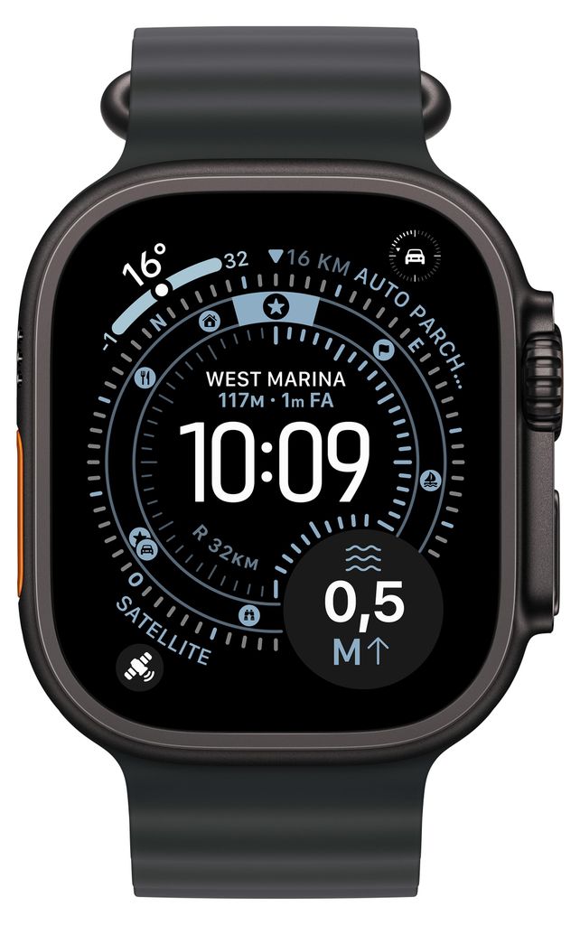 Apple Watch Ultra 3 , OLED, Touchscreen, 64 GB, WLAN, GPS, Produktbild 