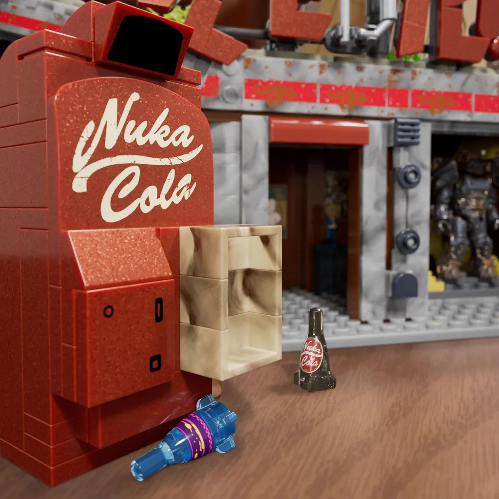 Jeu de construction Fallout MEGA Red Rocket Truck Stop pour Collection - 3