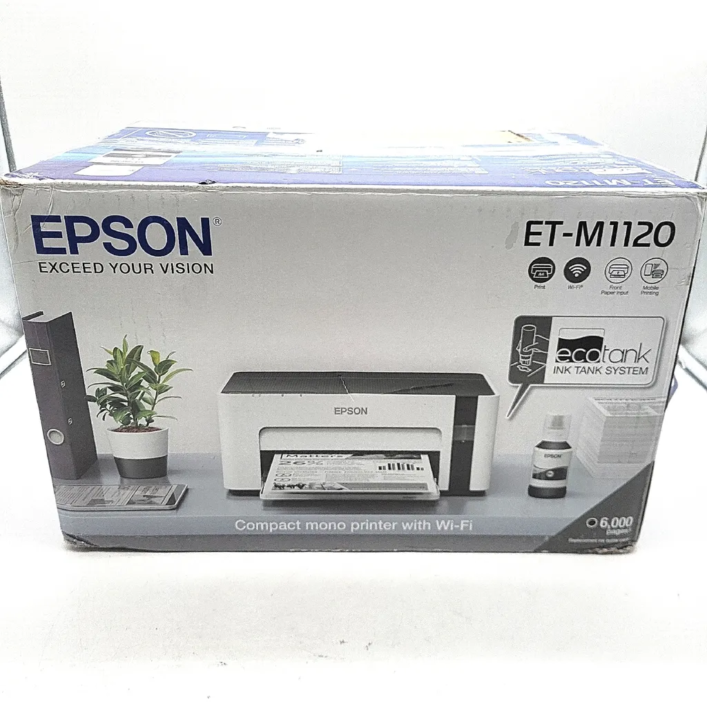Epson EcoTank ET-M1120 : Imprimante Wi-Fi Idéale pour le Télétravail Pro