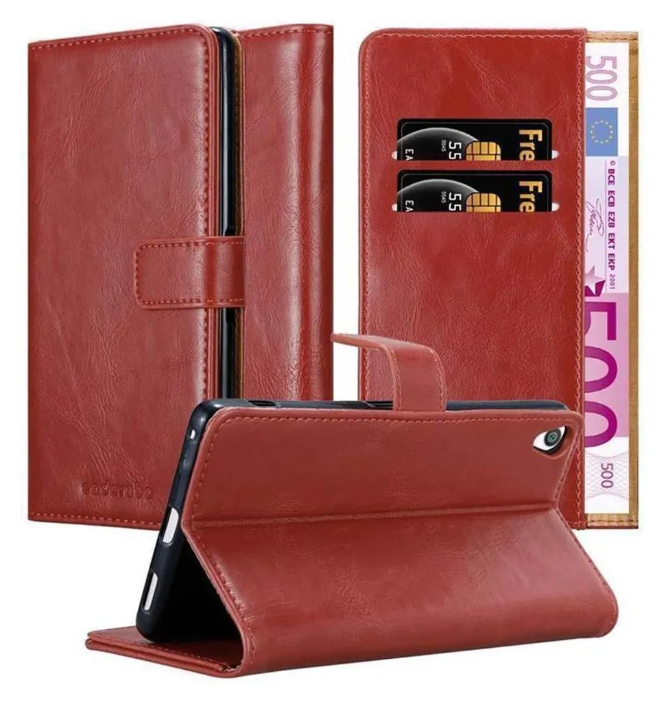 Custodia a Libro per Cellulare Sony Xperia XA Ultra Cadorabo Rossa