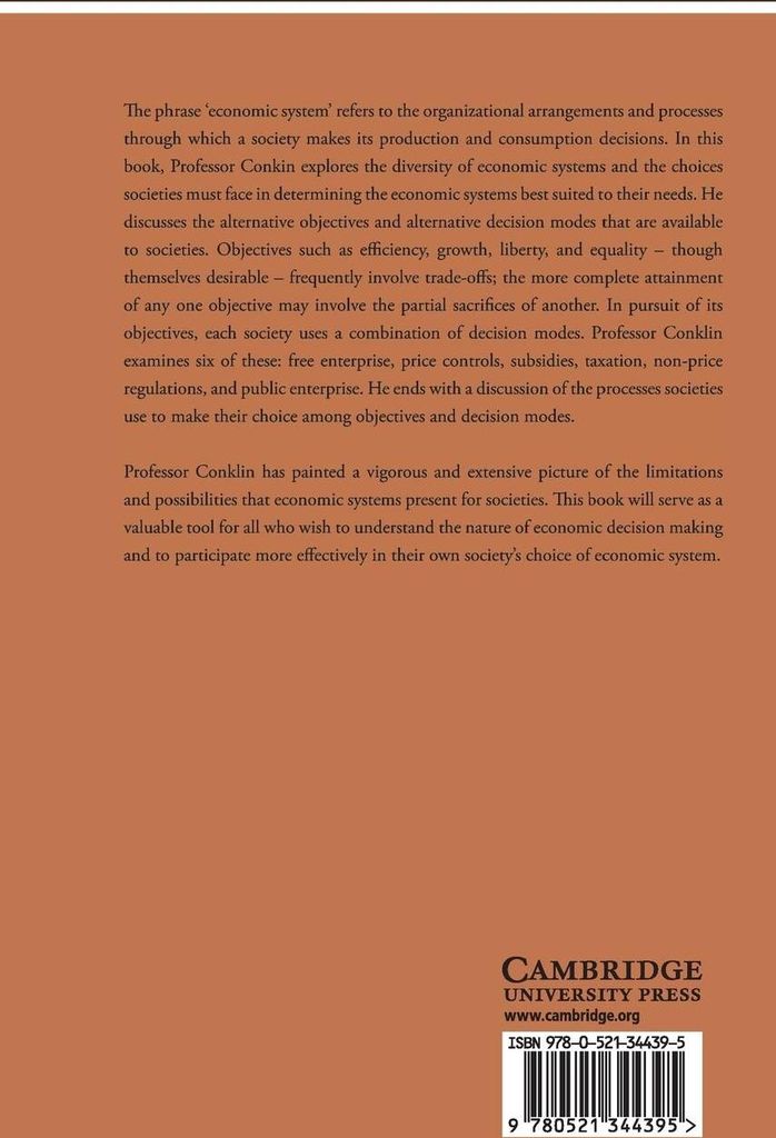 Comparative Economic Systems