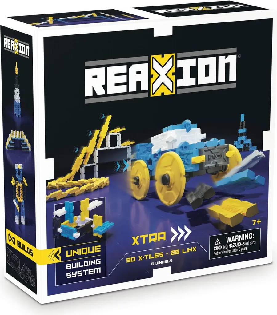 Jeu de construction domino Reaxion Xtra Goliath pour circuit enfant