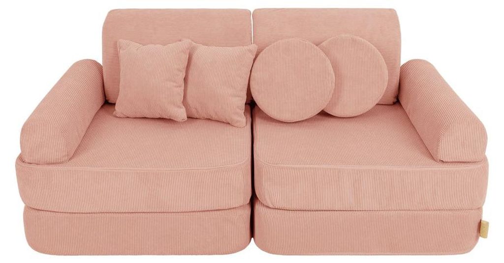 Sofa Pocket 120 cm Samt 10 Stk SLIMCORD
