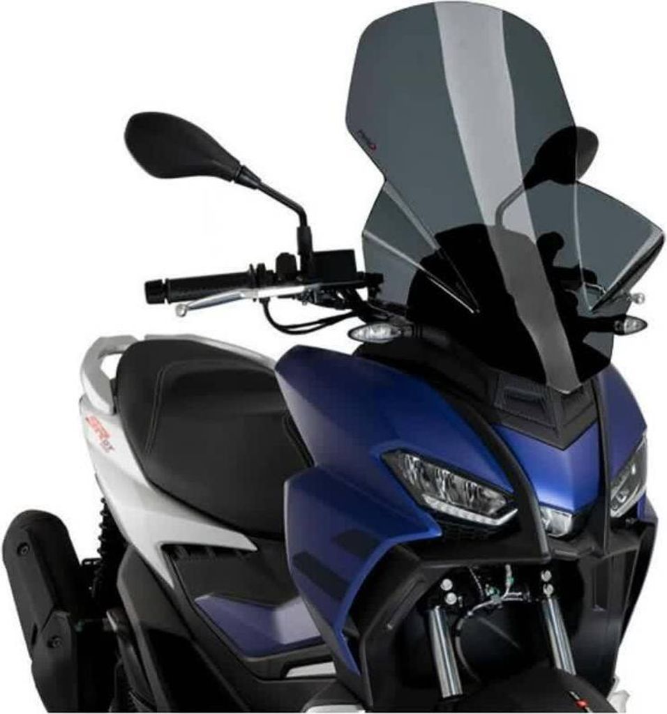 Cupolino PUIG v-tech touring fumè scuro per Aprilia Immagine del prodotto 