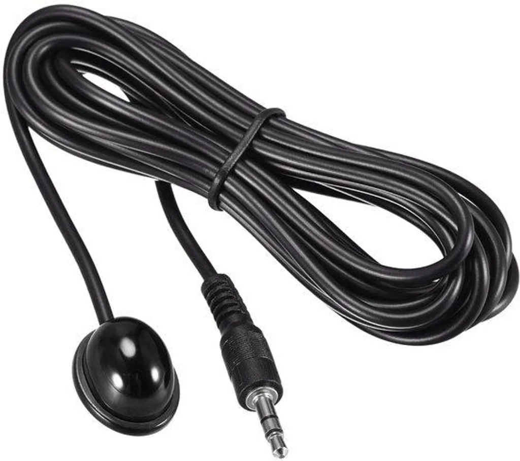 Câble Récepteur Infrarouge IR Jack 3,5mm 3M Noir - Extension TV Universel