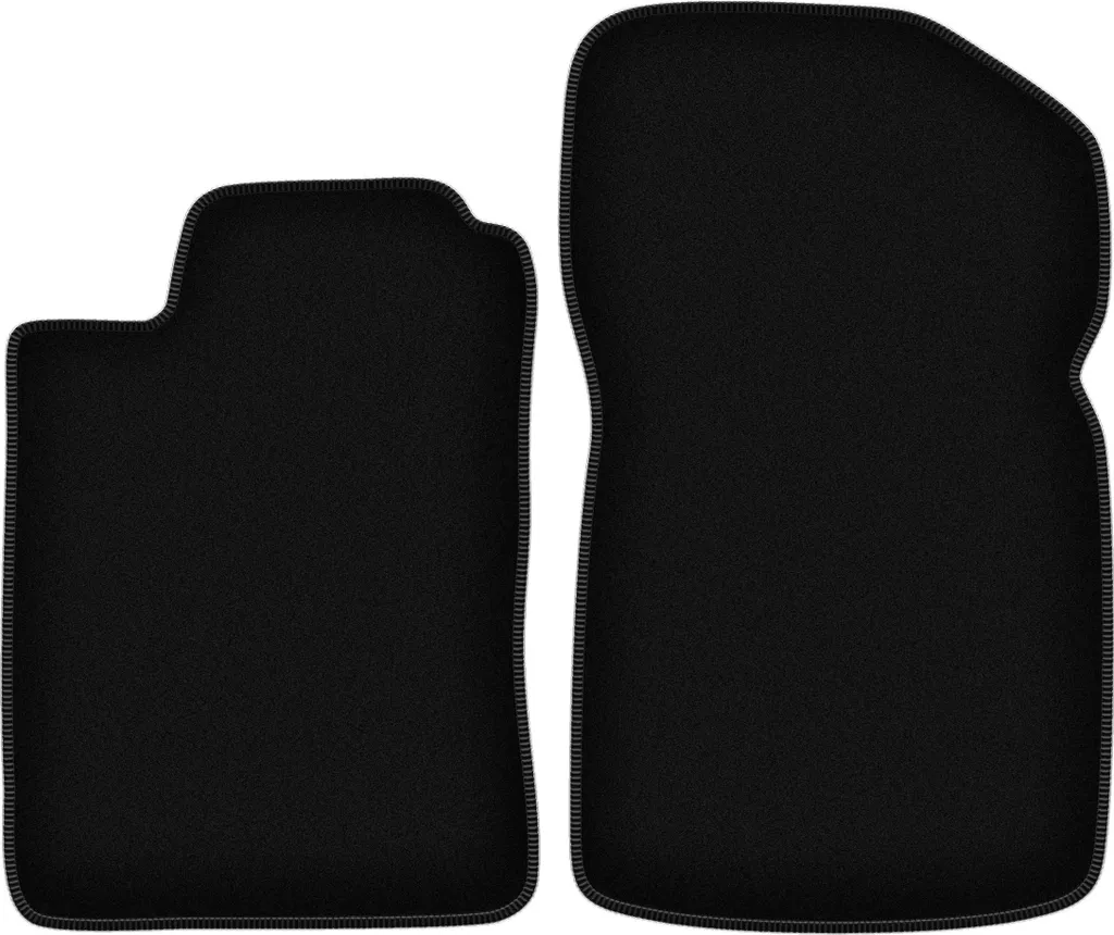 Tappetini Auto Renault Megane 1 Velluto Nero - Offerta Set 2 Pezzi