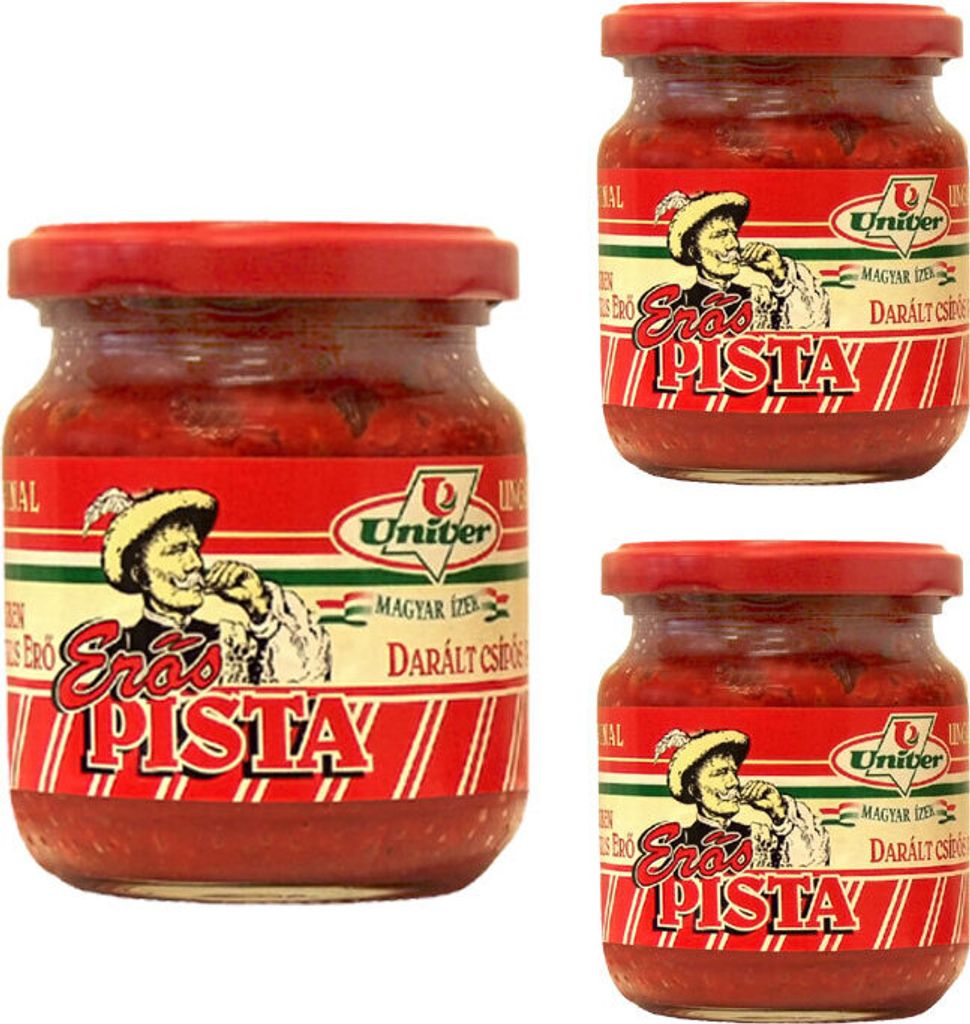 Erös Pista 3 x 200g im Glas - Gulasch - Gulaschsuppe - Produktbild 