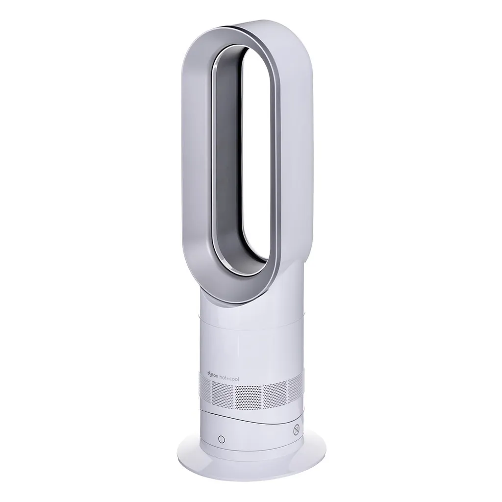 Dyson Hot+Cool AM09 Nickel Blanc - Chauffage d'Appoint et Fraîcheur Été - 2