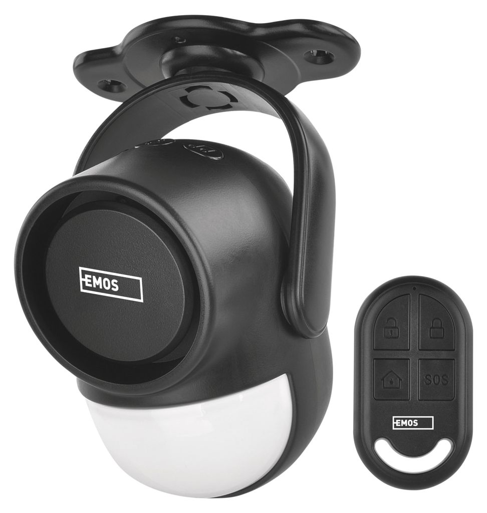 EMOS PIR: allarme di movimento con sirena da 125 dB, doppia Immagine del prodotto 