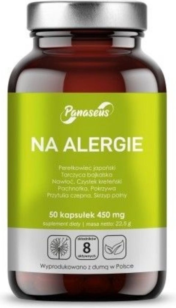 Nahrungsergänzungsmittel Panaseus Na Alergie (50 Kapseln) 6666