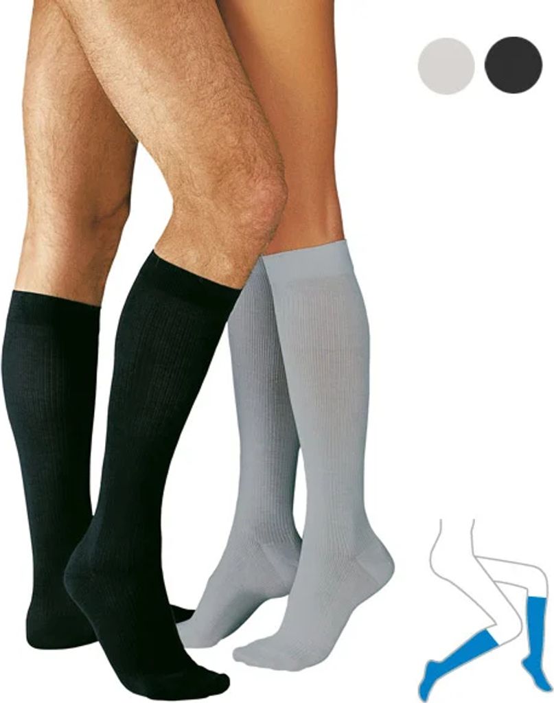 Funktions-Stützstrümpfe mit antimikrobiellen Silberfasern Compressana X-Static