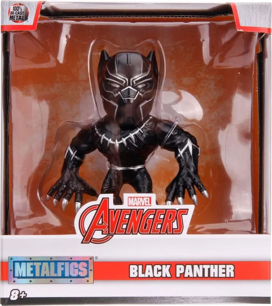 Figurine Marvel Black Panther Jada Toys 253221002 en métal de 10cm