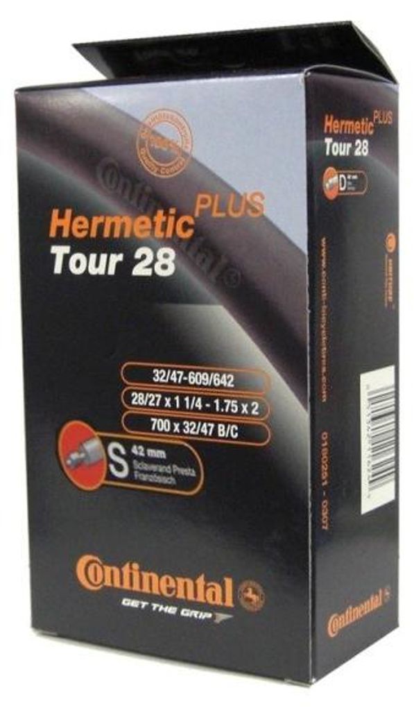 Chambre à air Continental Tour Hermetic Plus 28 - Valve Image du produit 